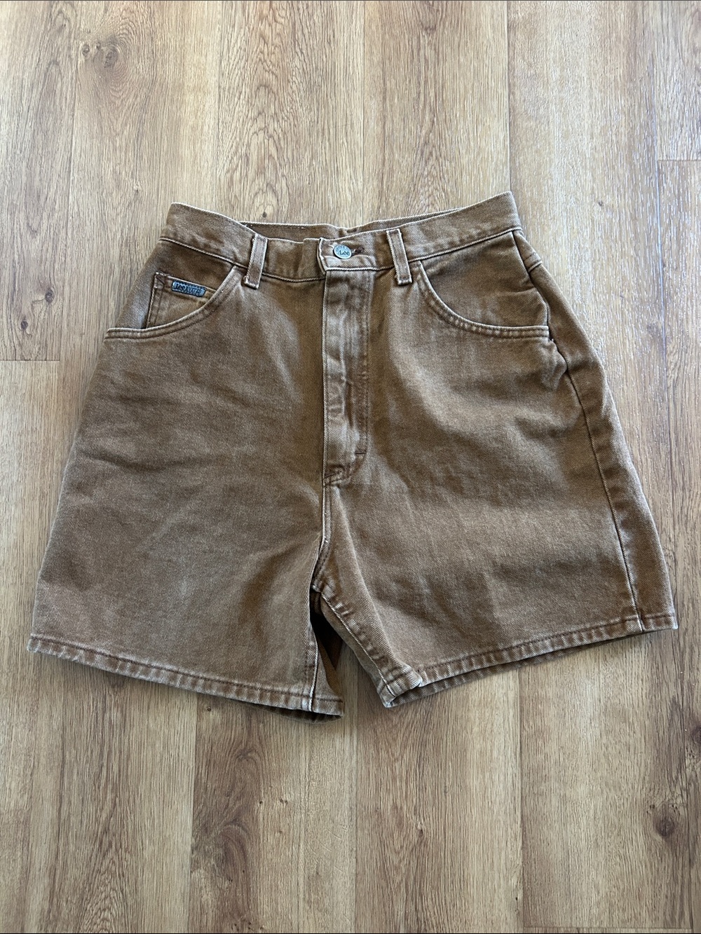 Lee Riveted Vintage Brown Unisex Shorts